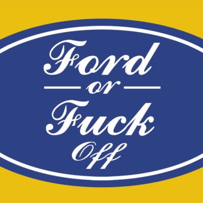 Ford or F-OFF Decal